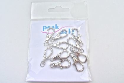 Swivel Hook 26mm Nickel Plated Pack of 10 - Default Title (SWHOOK26)