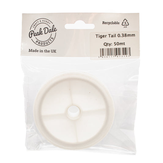 Tiger Tail Wire 0.38mm 50mt - Default Title (TIGTAIL50)