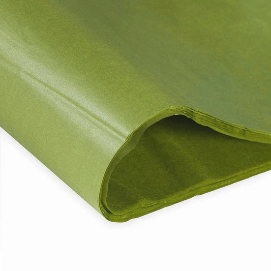 Tissue Paper Moss Green Pack of 240 - Default Title (TISVALGREMID240)