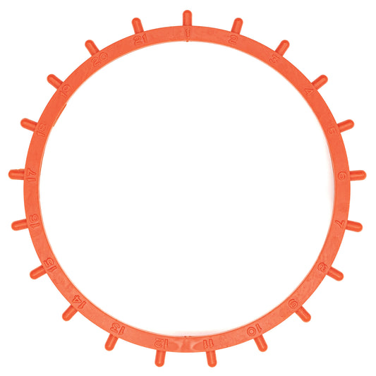 Weaving Loom Plastic Round 14.5cm - Default Title (WEALOOMRDBULK)