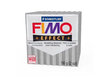 Fimo 8020-81 Effect Metallic Silver 57g Default