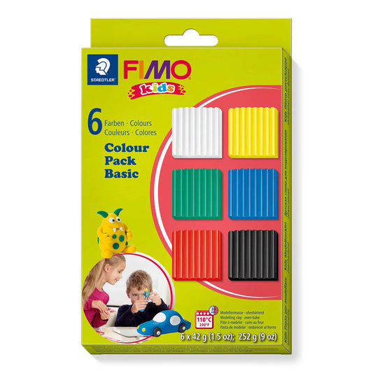 Fimo 8032-01 Kids 6 colour pack Default