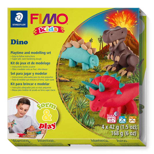 Fimo 8034 07 Form and Play DINOSAUR Default