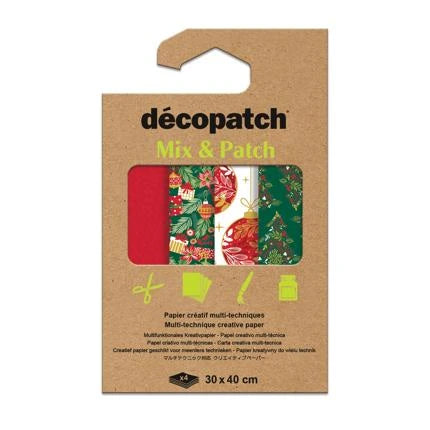 Decopatch Papers 052 Mix & Patch Pack of 4