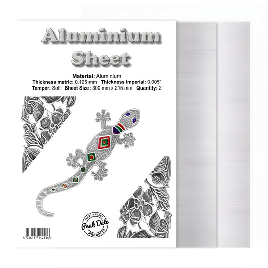 Aluminium Foil Pack Medium 0.125mm 2 sheet