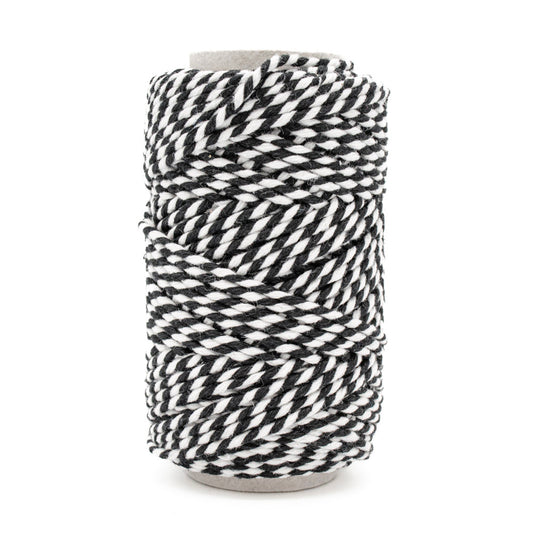 Bakers Twine BLACK/WHITE 20 mt - Default Title (BAKBLA)