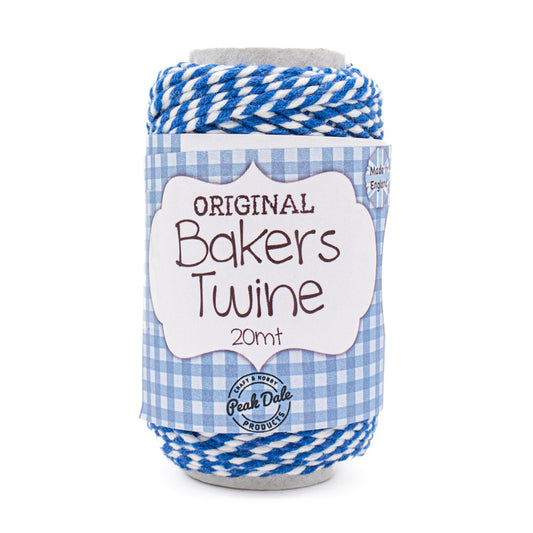 Bakers Twine OXFORD BLUE/WHITE 20mt - Default (BAKOXF)