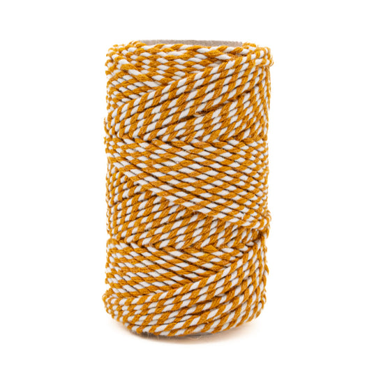 Bakers Twine SAHARA SAND/WHITE 20 mt - Default Title (BAKSAH)