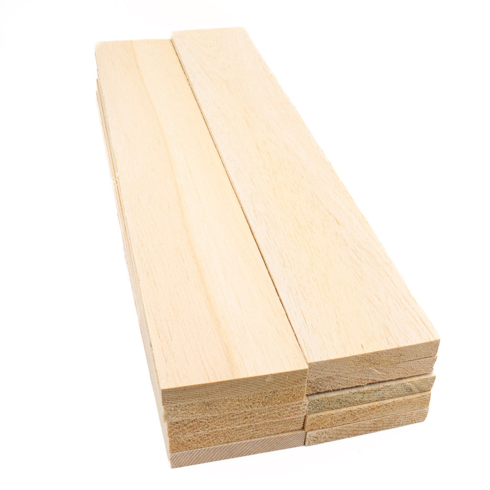 Balsa 12.6 x 75 x 450 mm Pack 5 - Default Title (BALSA12X75)