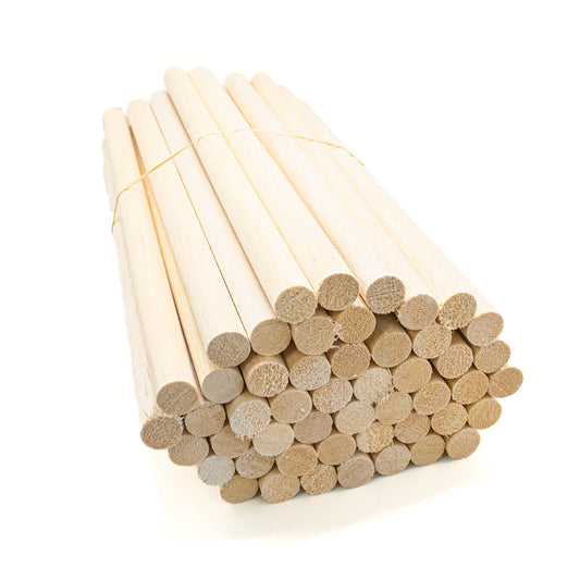 Balsa Dowel 22mm x 450mm Bulk Pack 50 - Default Title (BALSADOW22-50)