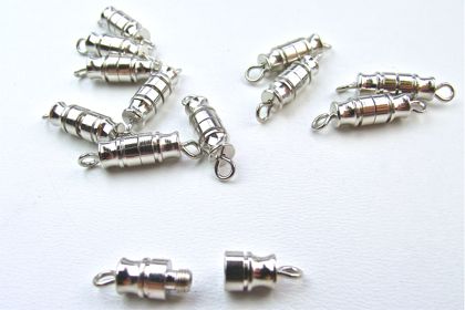 Barrel Screws White Tin Plated Pack of 12