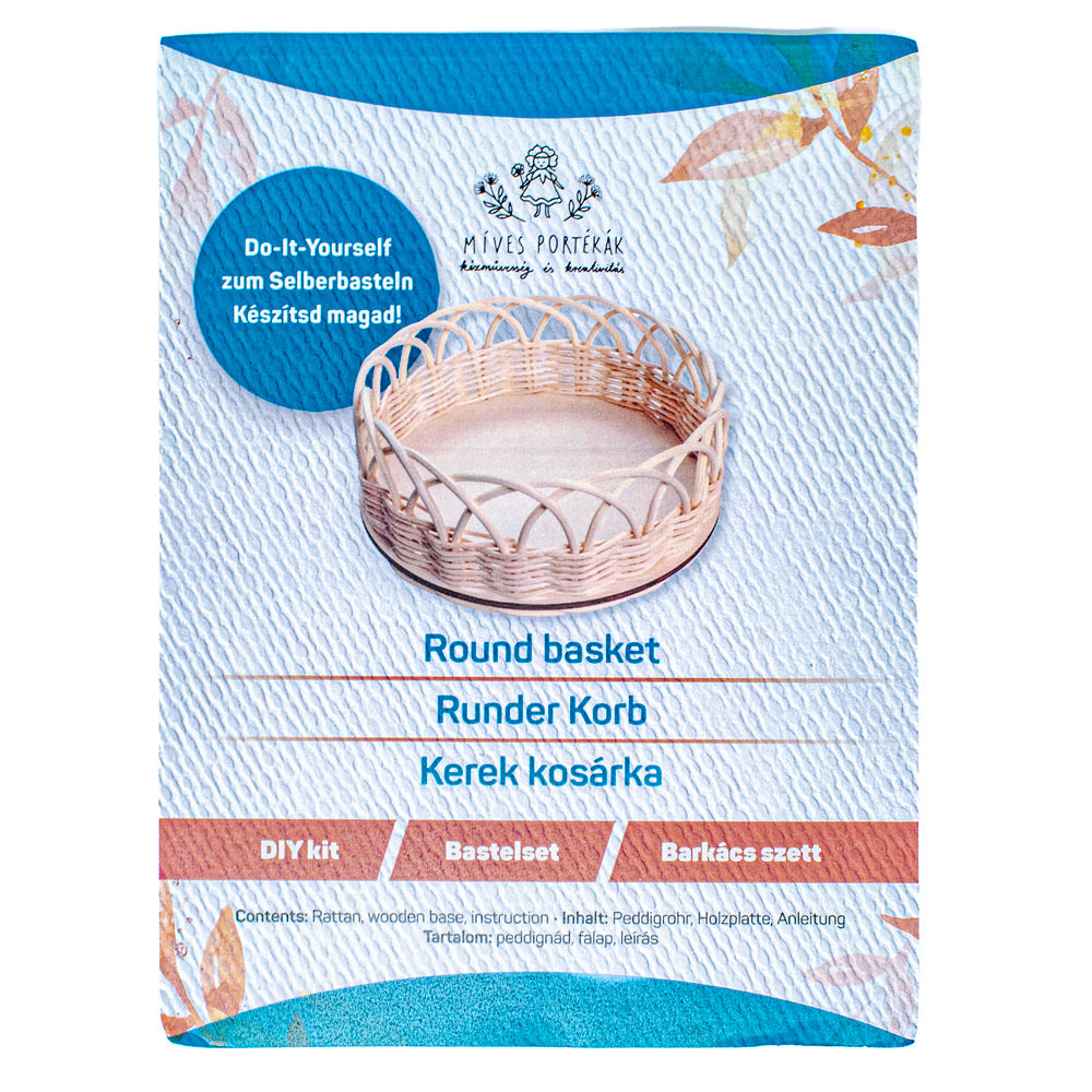 Basketry Kit Round Basket 16cm - Default (BASKITBASROUND)