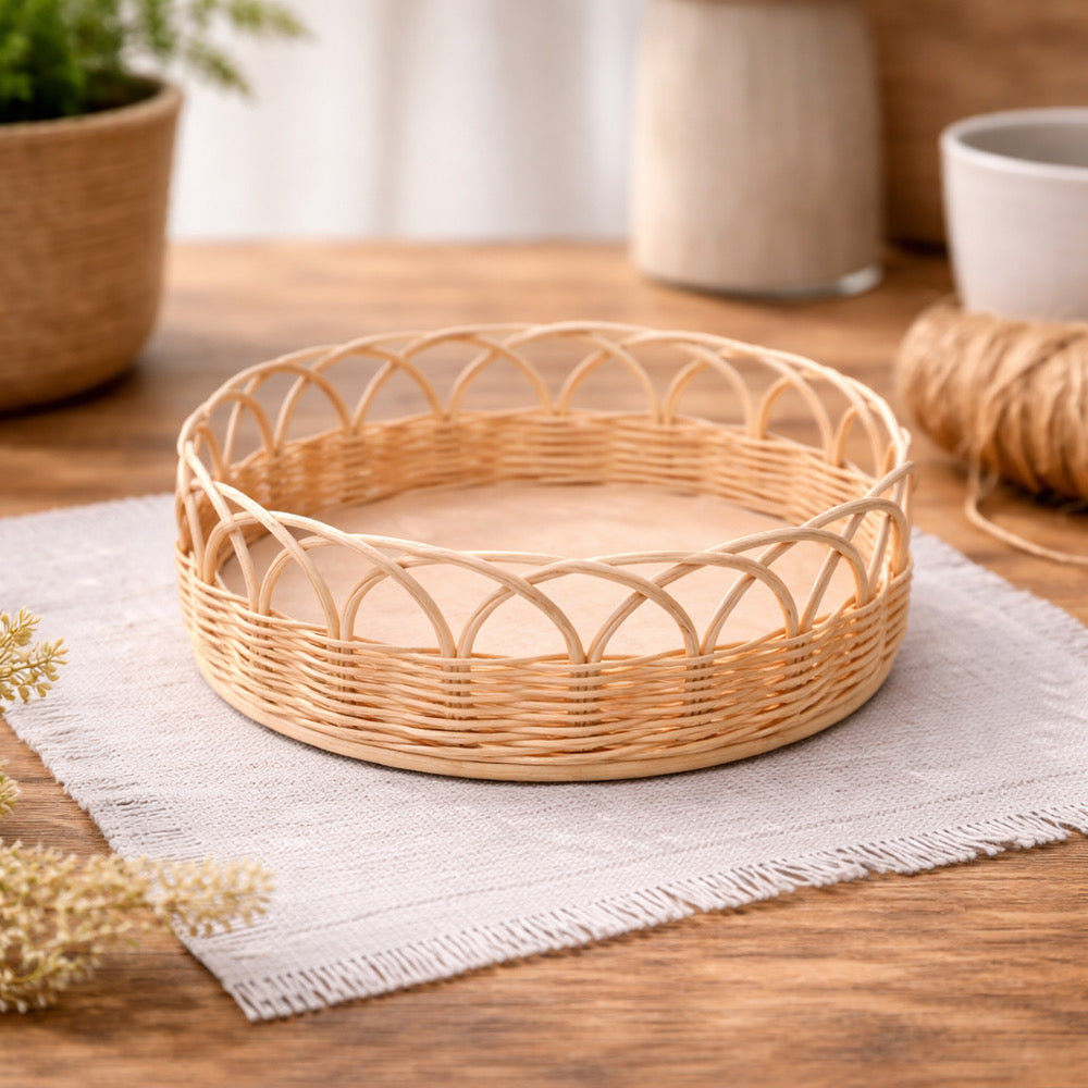 Basketry Kit Round Basket 16cm - Default (BASKITBASROUND)