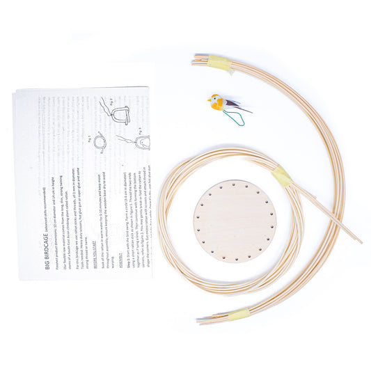 Basketry Kit Big Birdcage 13cm - Default (BASKITBIRD)