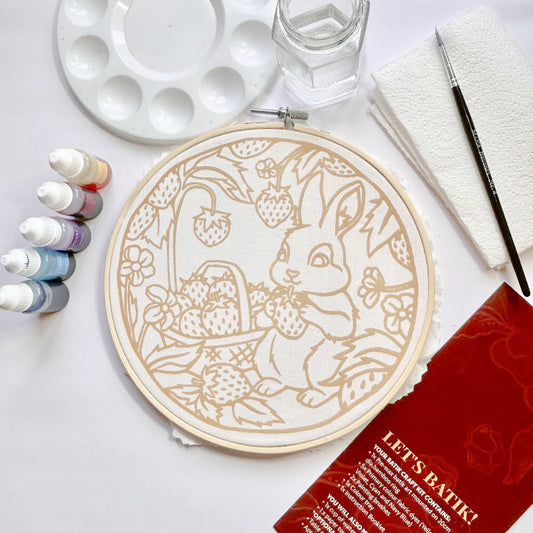 Batik Kit Picnic in the Woods RABBIT - Default (BATIKITPICNICRAB)