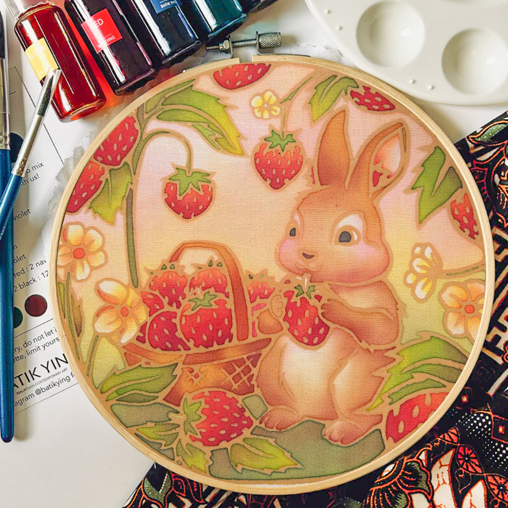Batik Kit Picnic in the Woods RABBIT - Default (BATIKITPICNICRAB)