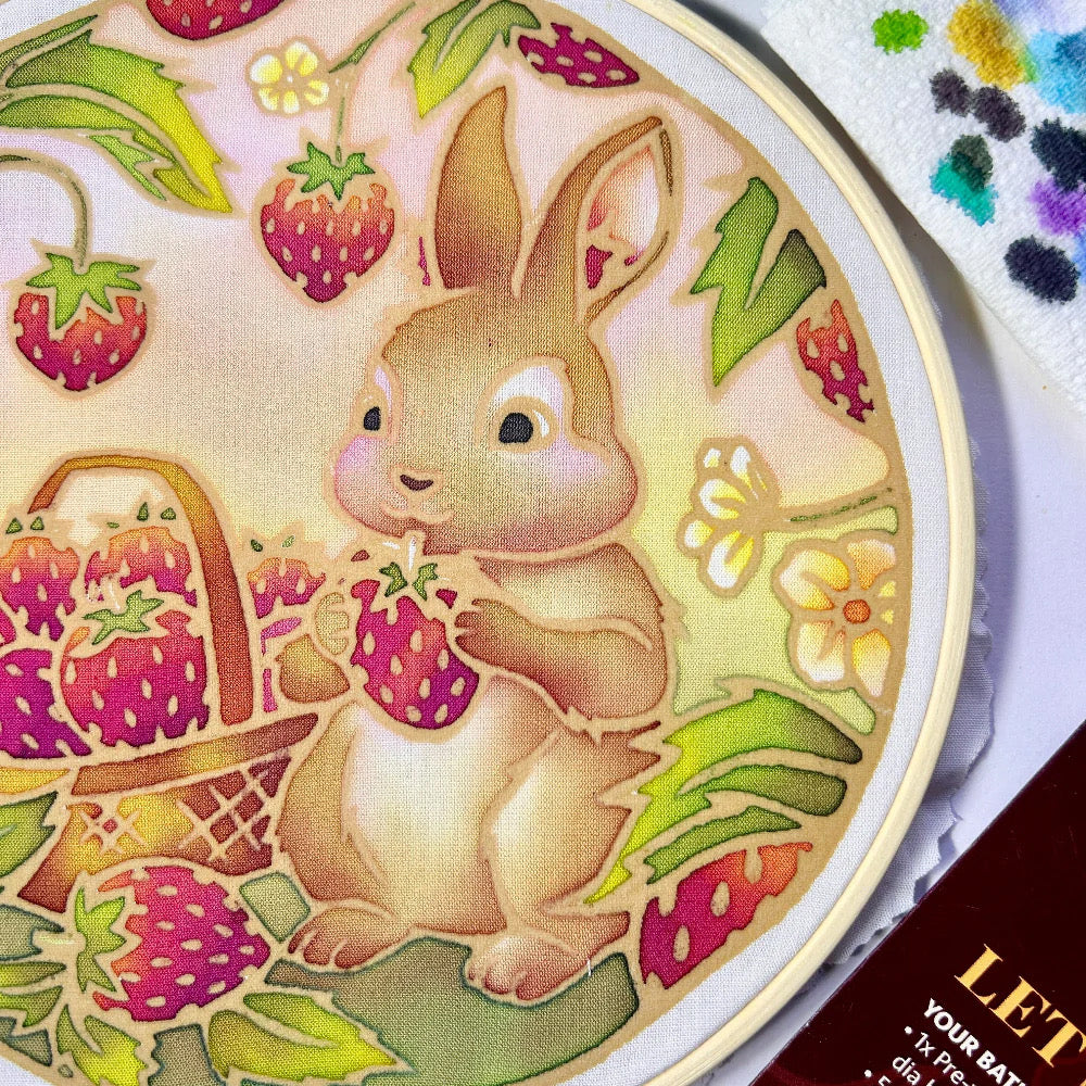 Batik Kit Picnic in the Woods RABBIT - Default (BATIKITPICNICRAB)