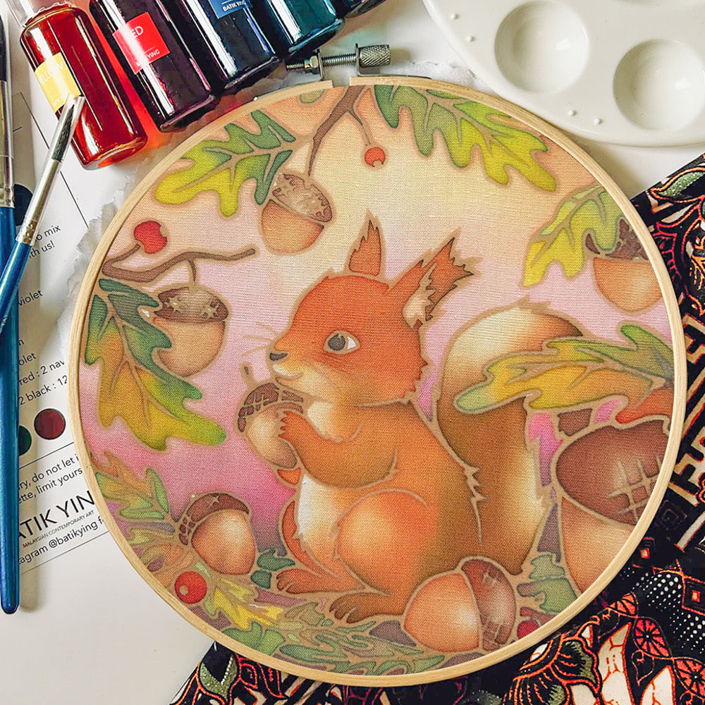 Batik Kit Picnic in the Woods SQUIRREL - Default (BATIKITPICNICSQU)
