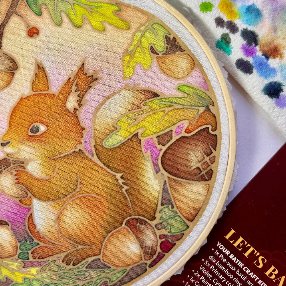 Batik Kit Picnic in the Woods SQUIRREL - Default (BATIKITPICNICSQU)