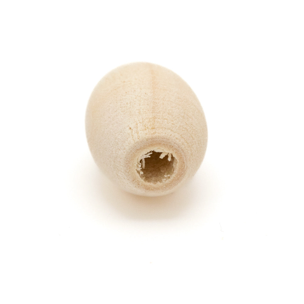 Beads Wooden Oval 20 x 12mm Pack of 10 - Default (BDWOV20X12)