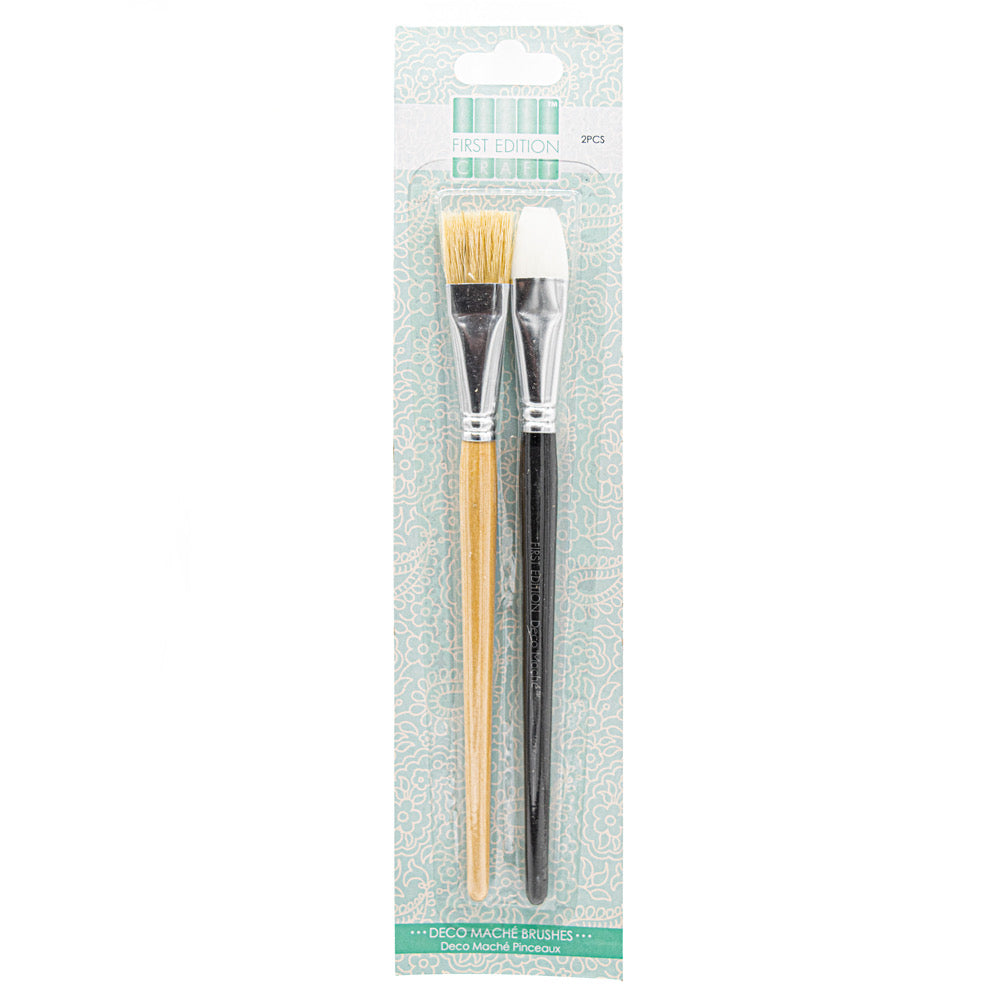 Brush Set First Edition Paper Mache 2 brushes - Default (BRUSETFEMACHE)