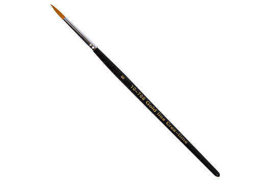 Paint Brush Gold Line size 8 - Default Title (BRUSH8)