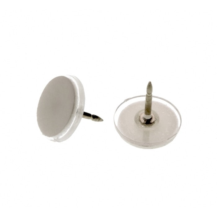 Badge Pin 11mm Self Adhesive + Back Pack 10 - Default Title (BUTBADPIN10)