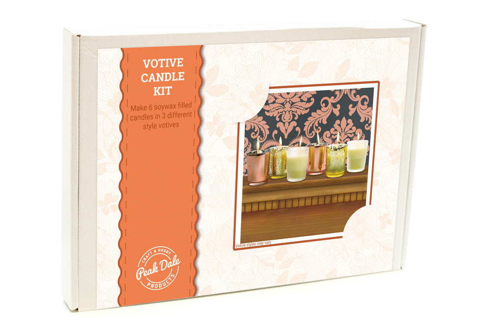 Candle Making Kit - Votive Candles makes 6 - Default Title (CANDLEKITVOT)