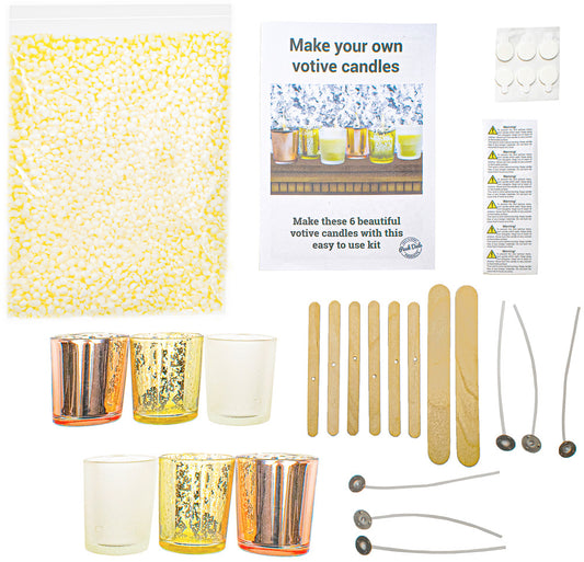 Candle Making Kit - Votive Candles makes 6 - Default Title (CANDLEKITVOT)