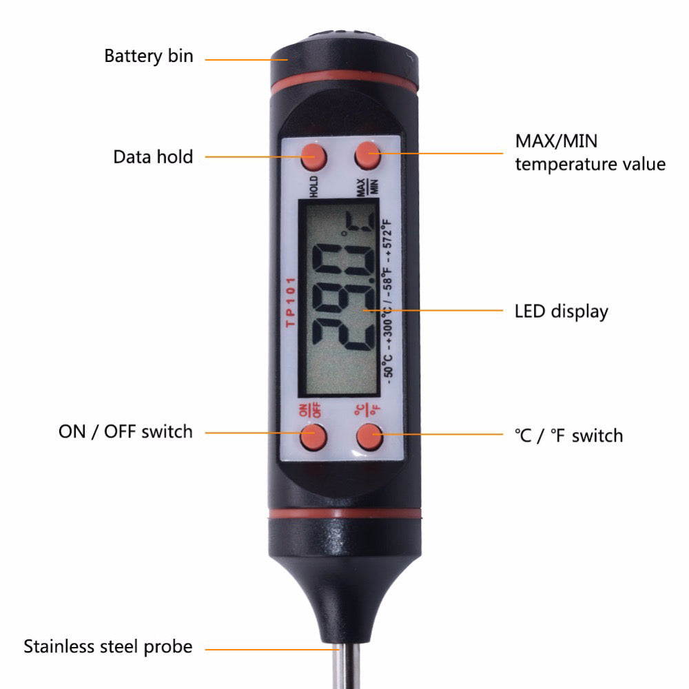 Digital Wax Thermometer - Default Title (CANDTHERMDIG)