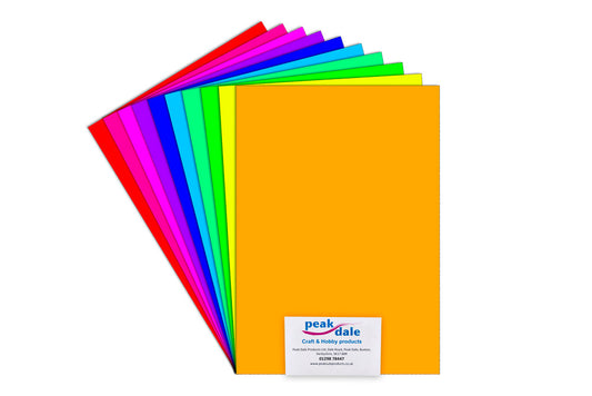 Cardstock A4 Assorted Pack of 10 (160gsm) - Default Title (CARDCOLA4)