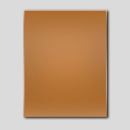 CB105 Oblong 35x25mm Copper Blank 10 Pack