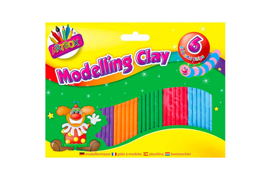 Modelling Clay Assorted Small 6 Strips - Default (CLAYMODSM)