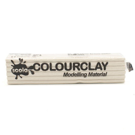 Scola Colour Clay 500gm WHITE - Default Title (CLAYSCOWHI)