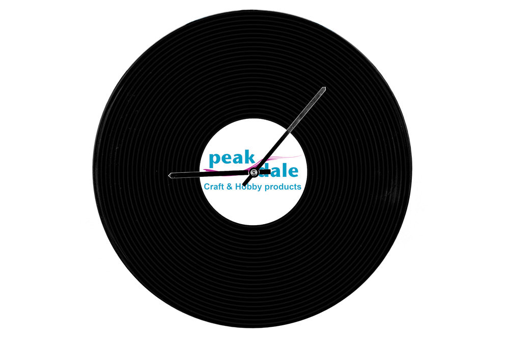 Record Clock Parts Kit with hands LP size - Default Title (CLOKITRECLP)