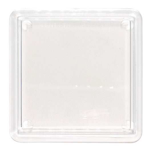 Clear View Coaster 80mm Square - Default Title (COASQ80)