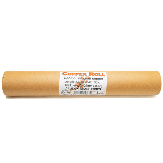 Copper Roll Medium 0.12mm 30cm x 3.6mt - Default Title (COP30ROLL)