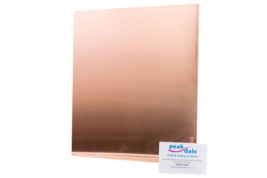 Copper Sheet Thick 0.9mm 30 x 30cm - Default Title (COPTHICK300)