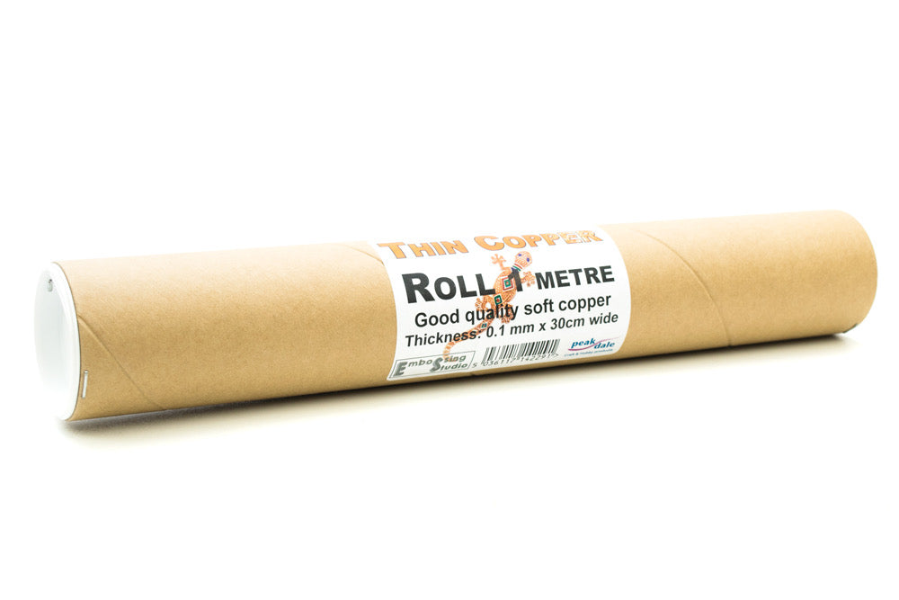 Copper Foil Roll Thin 0.1 mm x 1mt - Default Title (COPTHINROLL)