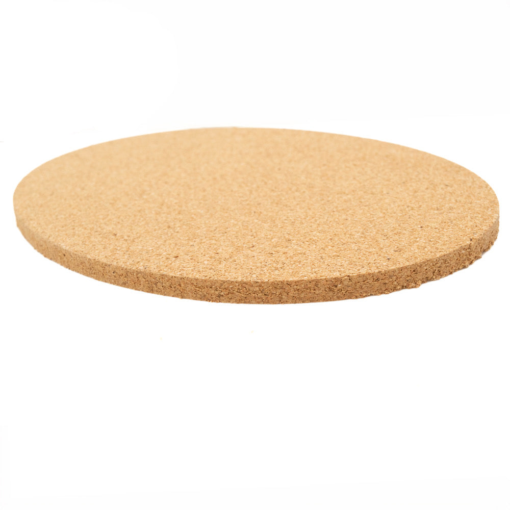 Cork Mat 175x125mm Oval Pack 5 - Default Title (CORK7X5-5)