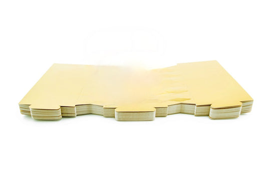 Cracker Board Metallic GOLD Pack of 12