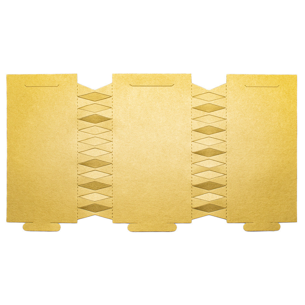 Cracker Board Satin GOLD Pack of 50 - Default Title (CRABSATGOL50)