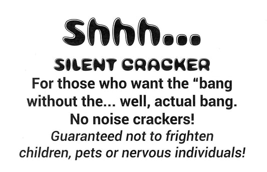 Cracker Silent Bang Paper Pack 100