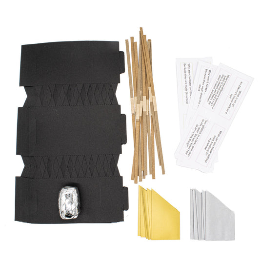 Cracker Kit Linen BLACK makes 12 - Default (CRACKITBLALIN)
