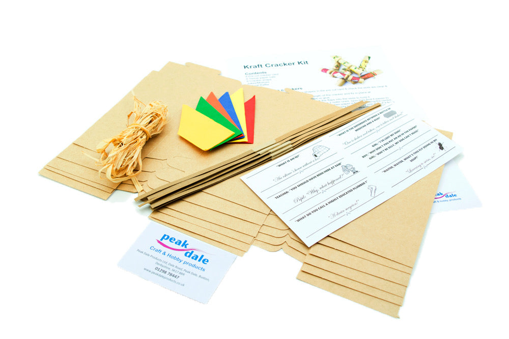 Cracker Kit KRAFT Card makes 6 - Default Title (CRACKITKRA)