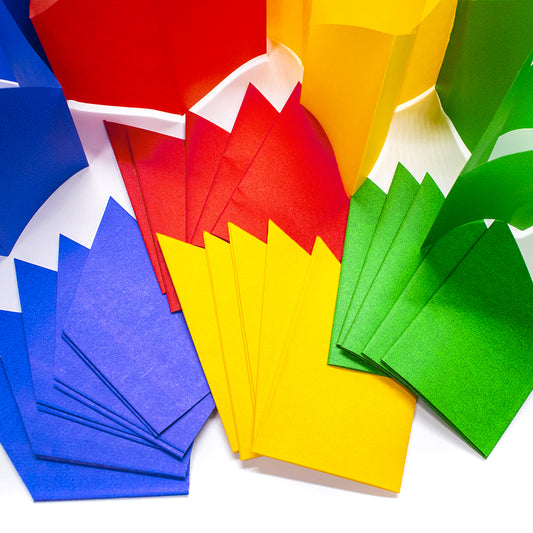 Cracker Hats Paper Coloured Astd Pack 600