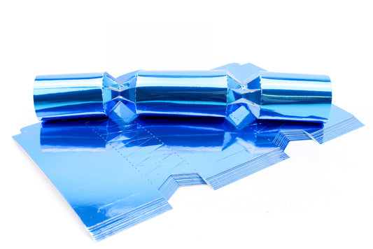 Cracker Board Mini Metallic BLUE Pack of 50
