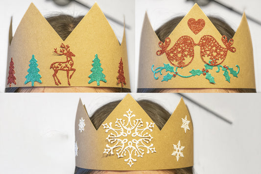 Crown Party Hat Brown Kraft Pack of 50