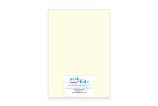 Cardstock A4 Cream Pack of 100 (300gsm) - Default Title (CS3PLACRE)