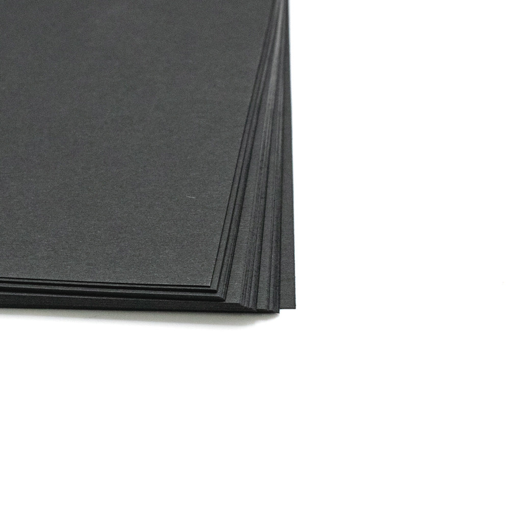 Cardstock Linen Black A4 (25) - Default (CSLINBLA)